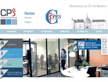 Tablet Screenshot of cps-ecoles-nantes.com